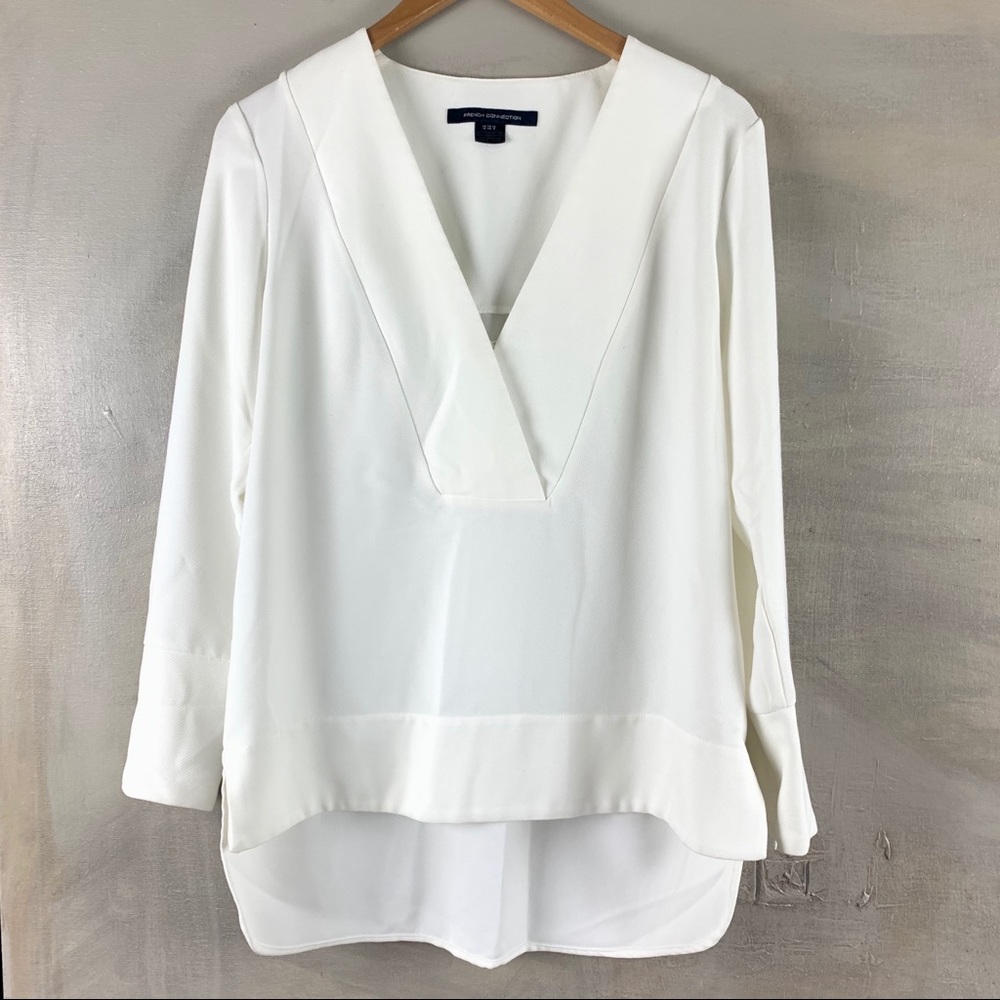 French Connection Ivory Blouse